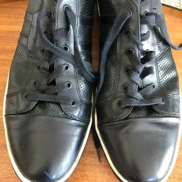 Kenneth Cole Right on Cue Black Men's Shoe Size 10 - Picture 2 of 6
